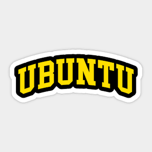 Ubuntu Sticker